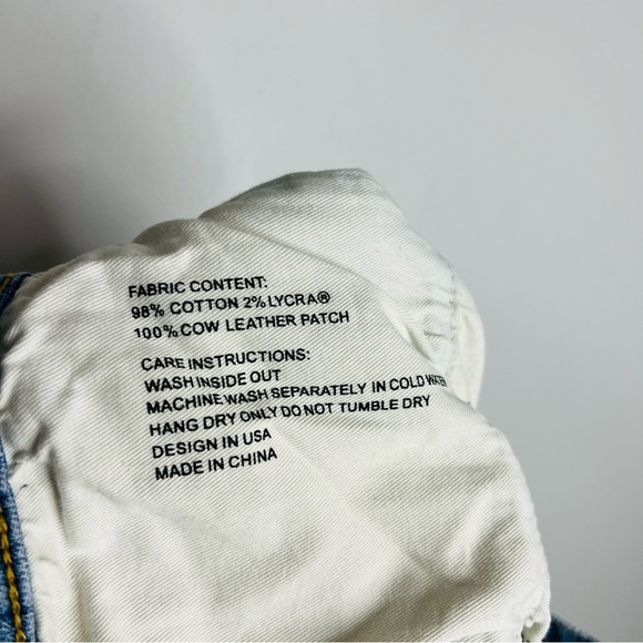 Purple Brand P001 Slim Low Rise Distressed Jeans 36W - Picture 7 of 10